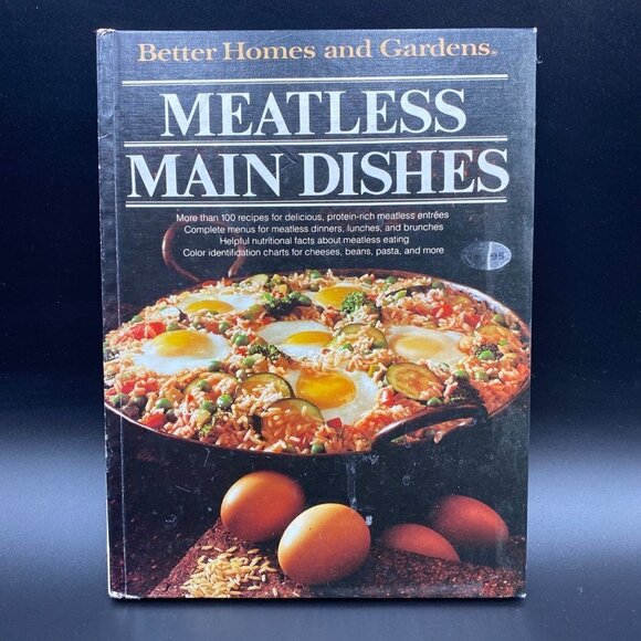 Vintage Better Homes & Gardens Meatless Main Dishes Cookbook - Picture 1 of 3